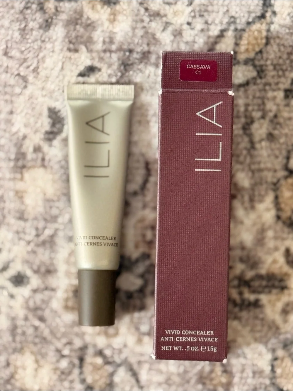 ILIA Vivid Concealer Cassava (C1) - Neutral Light Beige